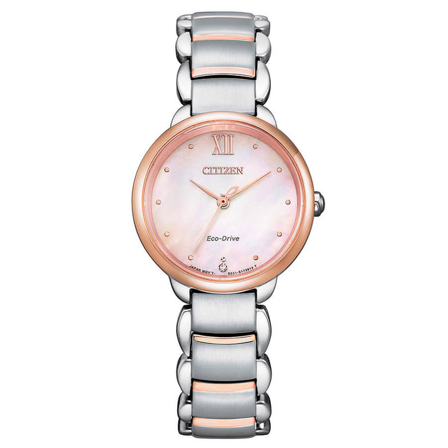 Citizen Damen EM0924-85Y MOP Zifferblatt Uhr