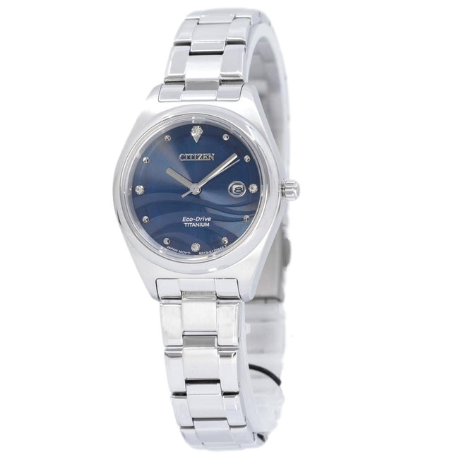 Citizen Ladies EW2600-83L Super Titanuim Gemstone Watc