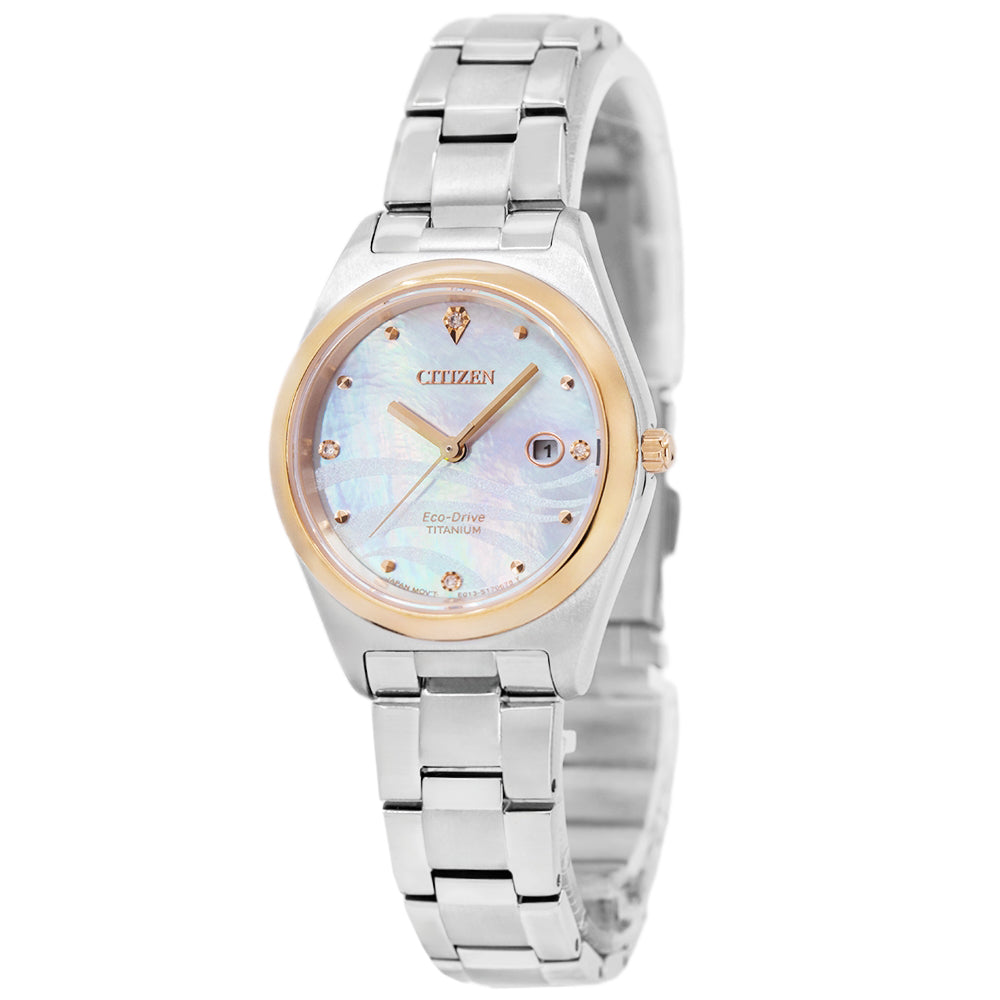 Citizen Women's EW2606-87Y Super Titanium Lady Eco-Drive