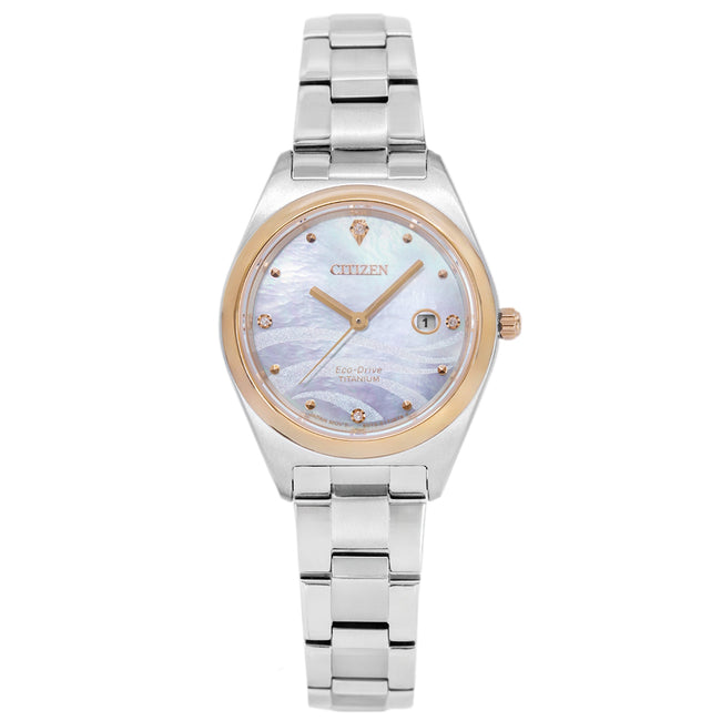 Citizen Women's EW2606-87Y Super Titanium Lady Eco-Drive
