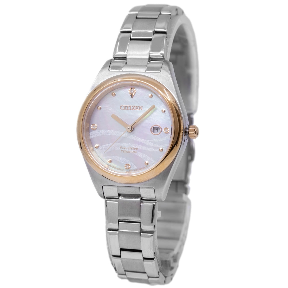 Citizen Women's EW2606-87Y Super Titanium Lady Eco-Drive