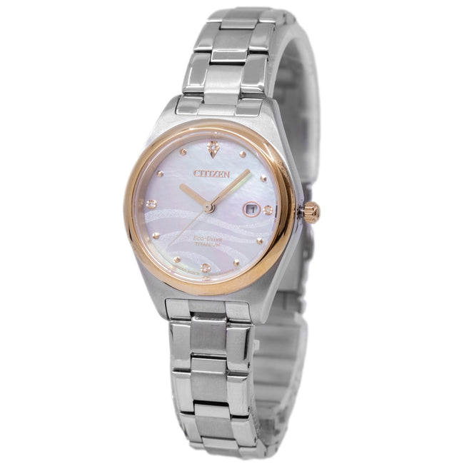 Citizen Women's EW2606-87Y Super Titanium Lady Eco-Drive