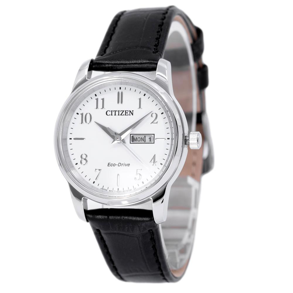 Citizen Damen EW3260-17A Classic Weißes Zifferblatt Uhr