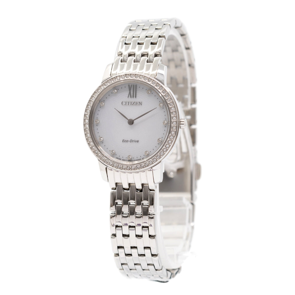 Citizen Damen EX1480-82A Eco-Drive Diamanten Uhr