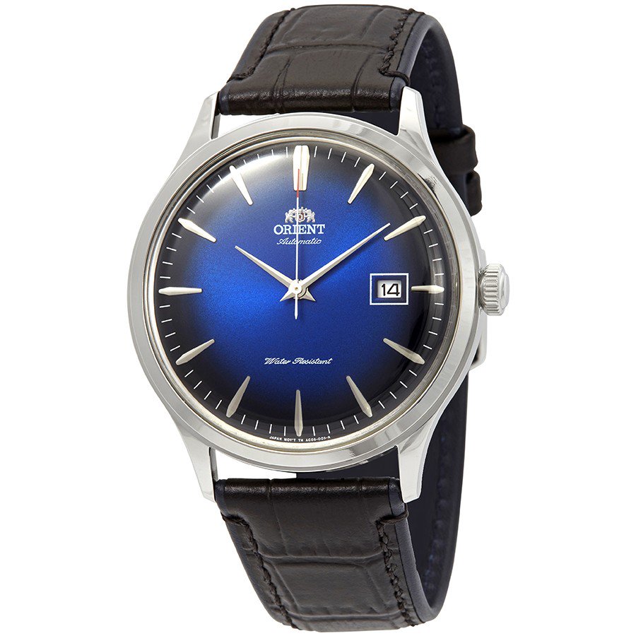 FAC08004D0-Orient Men's FAC08004D0  Bambino Blue Dial Auto Watch