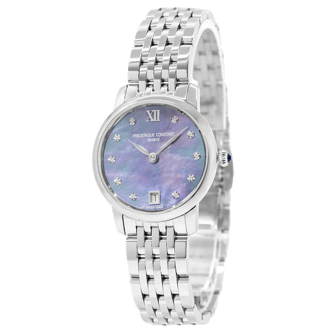 Frederique Constant Women's FC-220MPBD1S26B Slimline Quartz