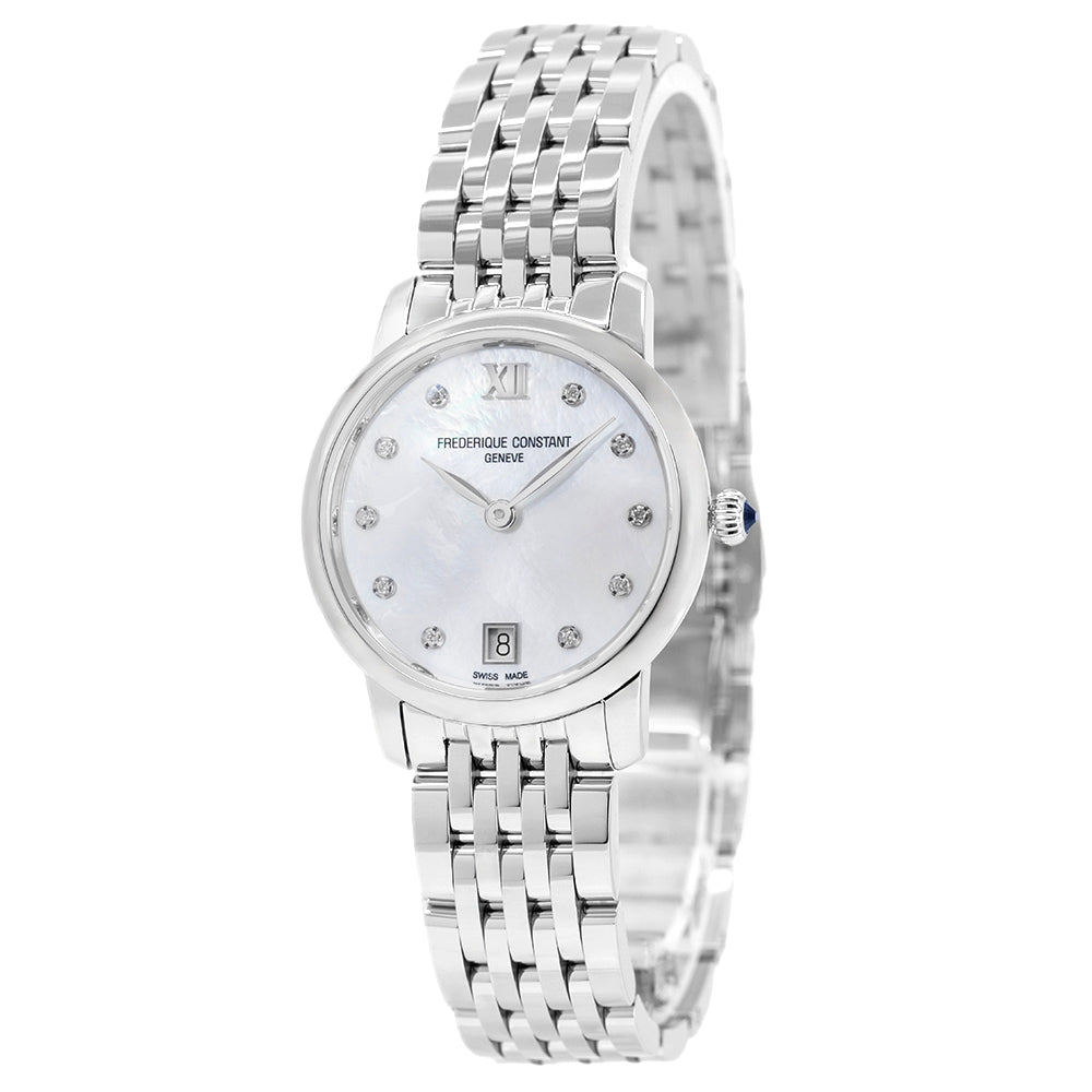 Frederique Constant Women's FC-220MPWD1S26B Slimline Quartz