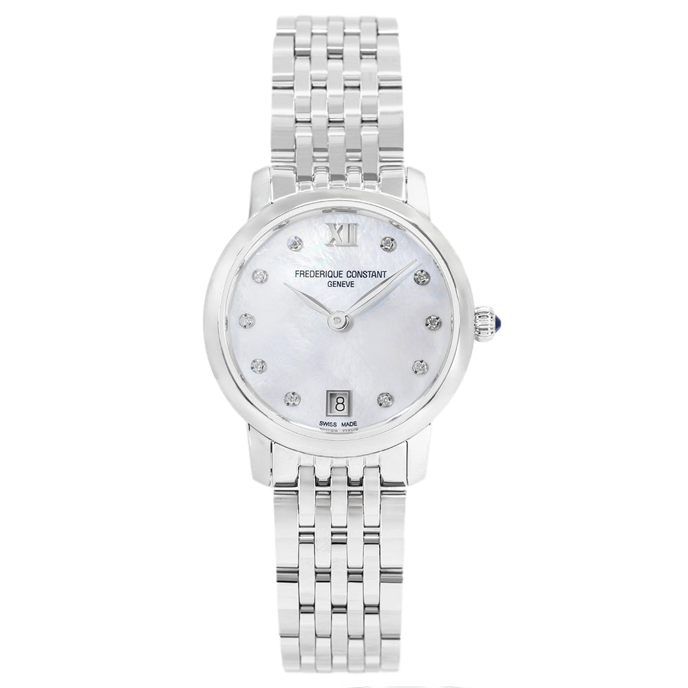 Frederique Constant Women's FC-220MPWD1S26B Slimline Quartz