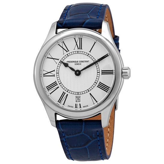 Frederique Constant FC-220MS3B6 Classics Silbernes Zifferblatt Uhr
