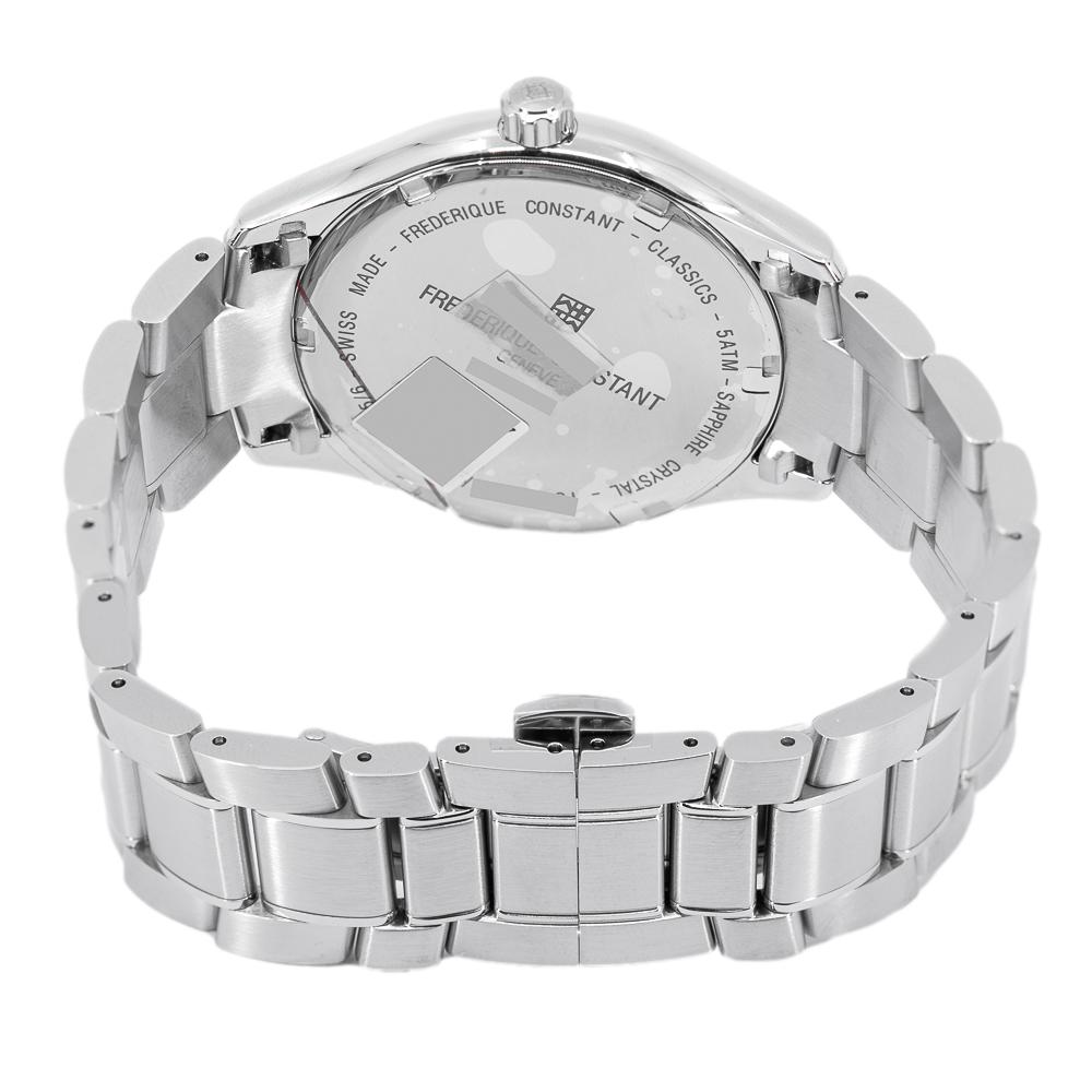 Frederique Constant FC-252DGS5B6B Classics Quartz GMT Watch