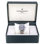 Frederique Constant FC-252DGS5B6B Klassiker Quarz GMT Uhr