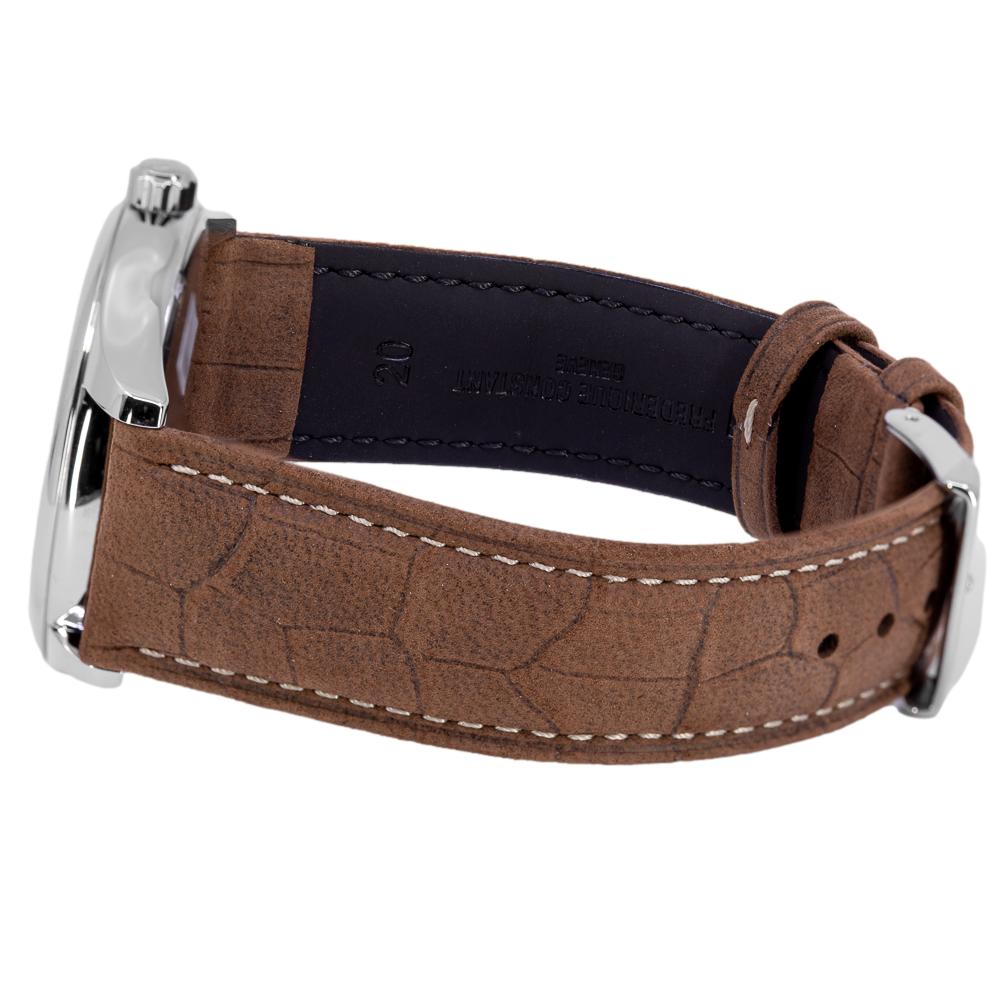 Frederique Constant FC-252SS5B6 Classics Quartz GMT Watch