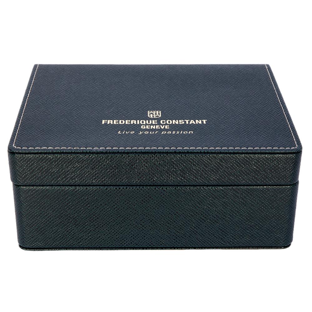 Frederique Constant FC-252SS5B6 Classics Quartz GMT Watch
