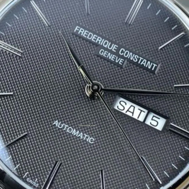 Frederique Constant Herrenuhr FC-304GT5B6B Klassische DayDate Uhr