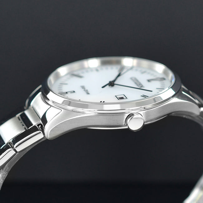 Citizen Men's BM7350-86A White Dial Watch