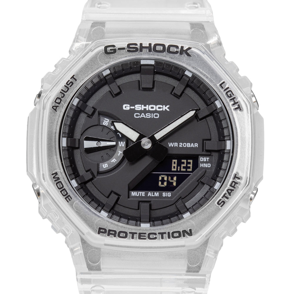 Casio Men's GA-2100SKE-7AER G-Shock Black Dial Quartz