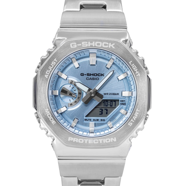 Casio Men's GM-2110D-2AER G-Shock Blue Dial Quartz