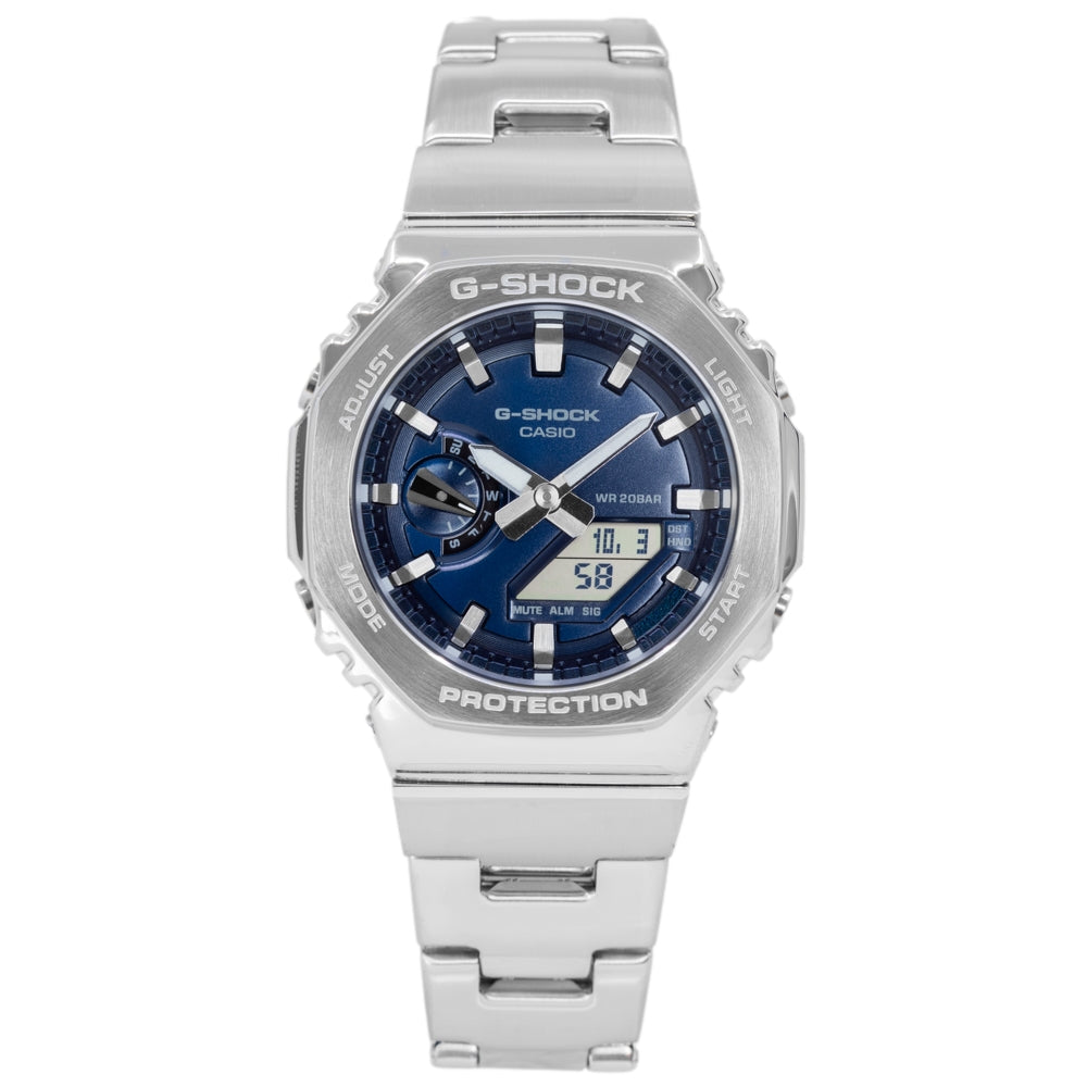 Casio Men's GM-2110D-2BER G-Shock Blue Dial Quartz