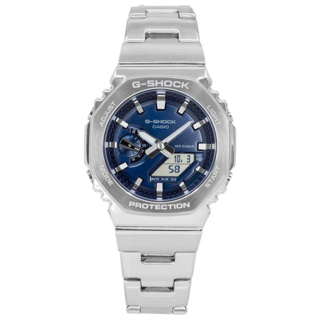 Casio Men's GM-2110D-2BER G-Shock Blue Dial Quartz