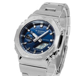 Casio Men's GM-2110D-2BER G-Shock Blue Dial Quartz