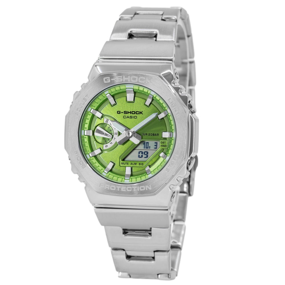 Casio Men's GM-2110D-3AER G-Shock Green Dial Quartz