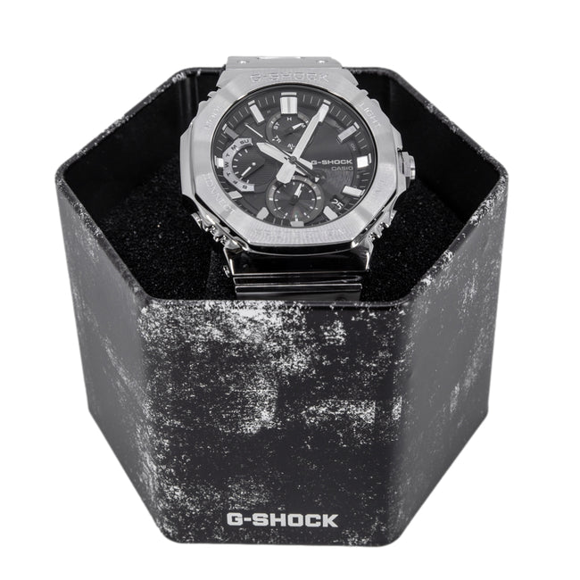 Casio GMC-B2100-1AER  G-Steel Full Metal Chrono