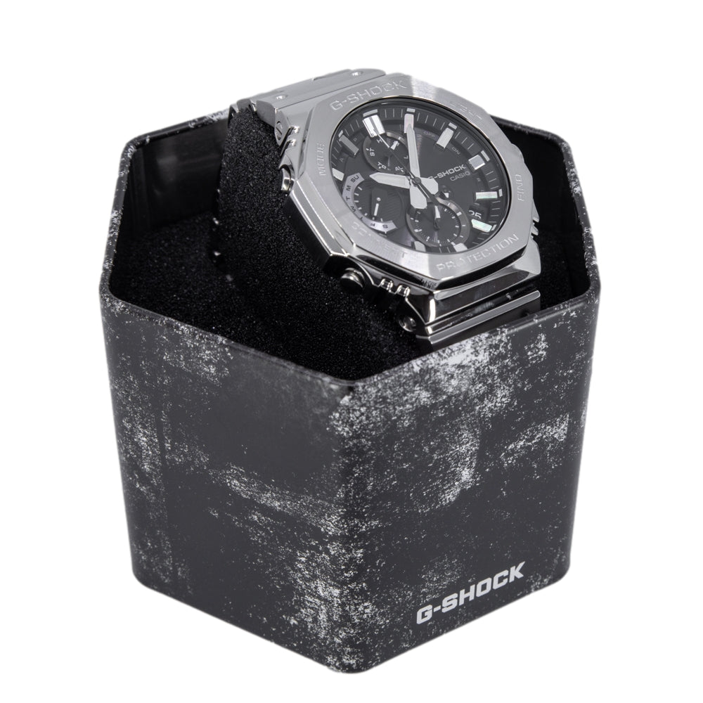Casio GMC-B2100-1AER  G-Steel Full Metal Chrono
