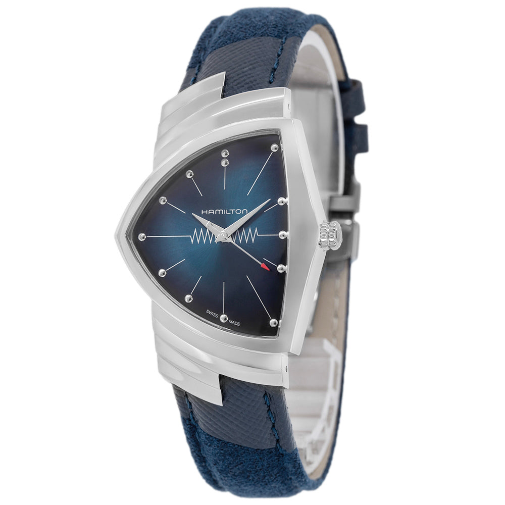 Hamilton Men's H24411942 Ventura Blue Dial Quartz