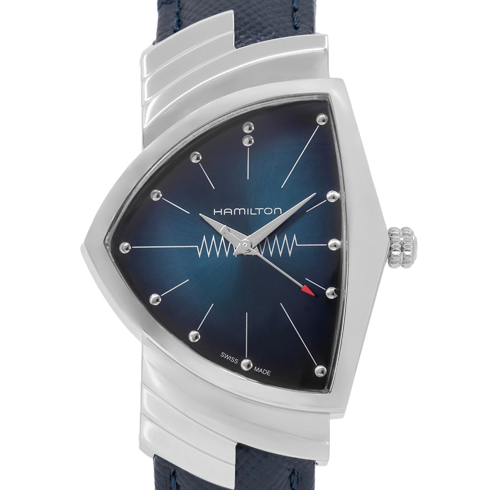 Hamilton Men's H24411942 Ventura Blue Dial Quartz