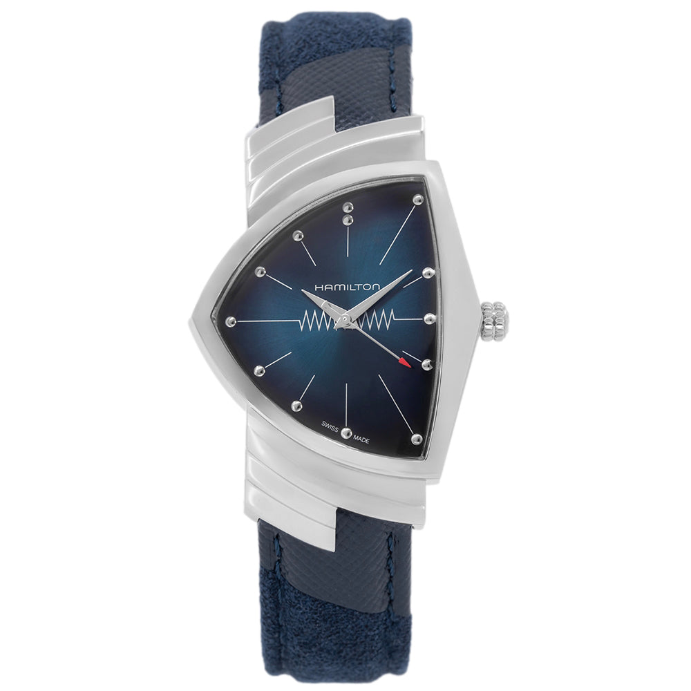 Hamilton Men's H24411942 Ventura Blue Dial Quartz