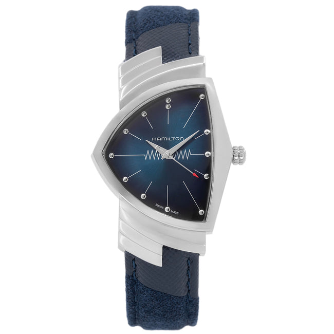 Hamilton Men's H24411942 Ventura Blue Dial Quartz