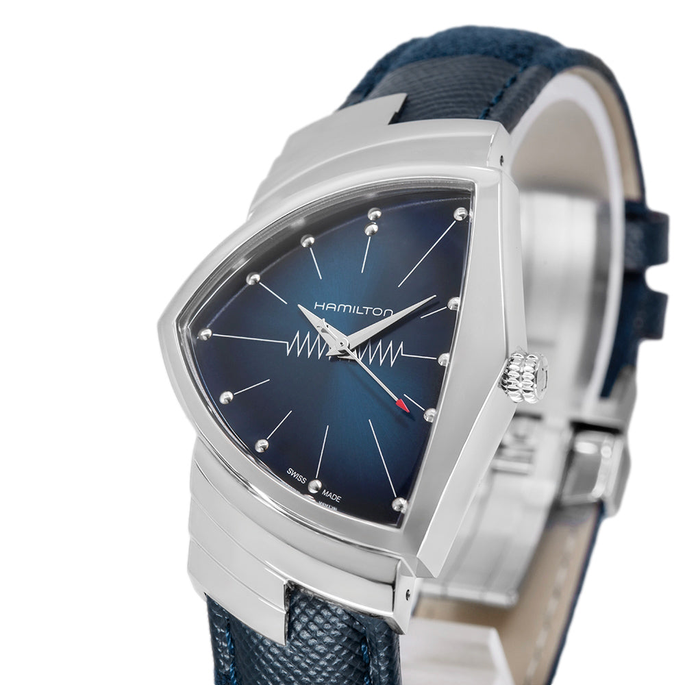 Hamilton Men's H24411942 Ventura Blue Dial Quartz