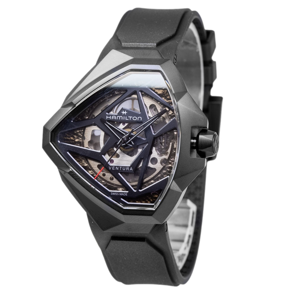 Hamilton Men's H24645330 Ventura Edge Skeleton Automatic
