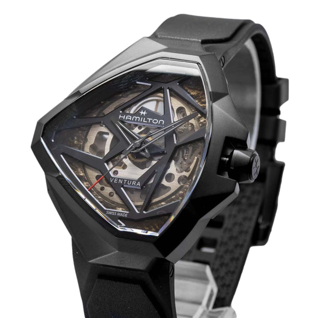 Hamilton Men's H24645330 Ventura Edge Skeleton Automatic