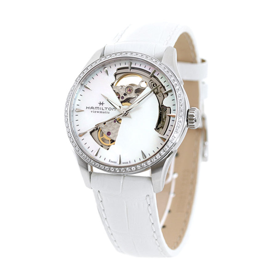 Hamilton Ladies H32205890 Jazzmaster Open Hearth Watch