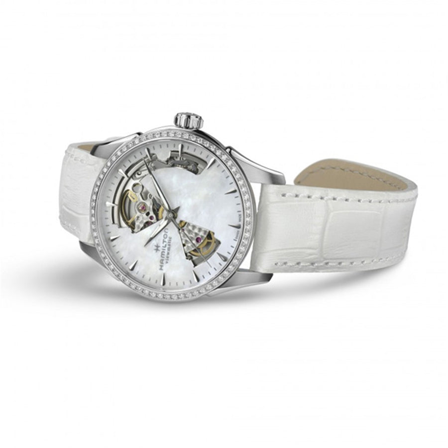 Hamilton Ladies H32205890 Jazzmaster Open Hearth Watch