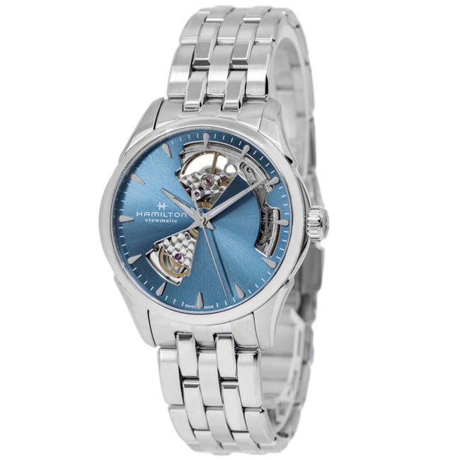 Hamilton Ladies H32215140 Open Heart Blue Dial Watch