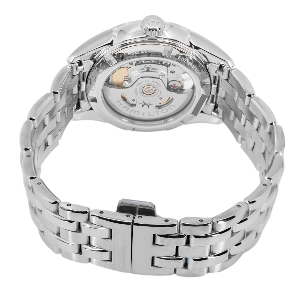 Hamilton Ladies H32215140 Open Heart Blue Dial Watch