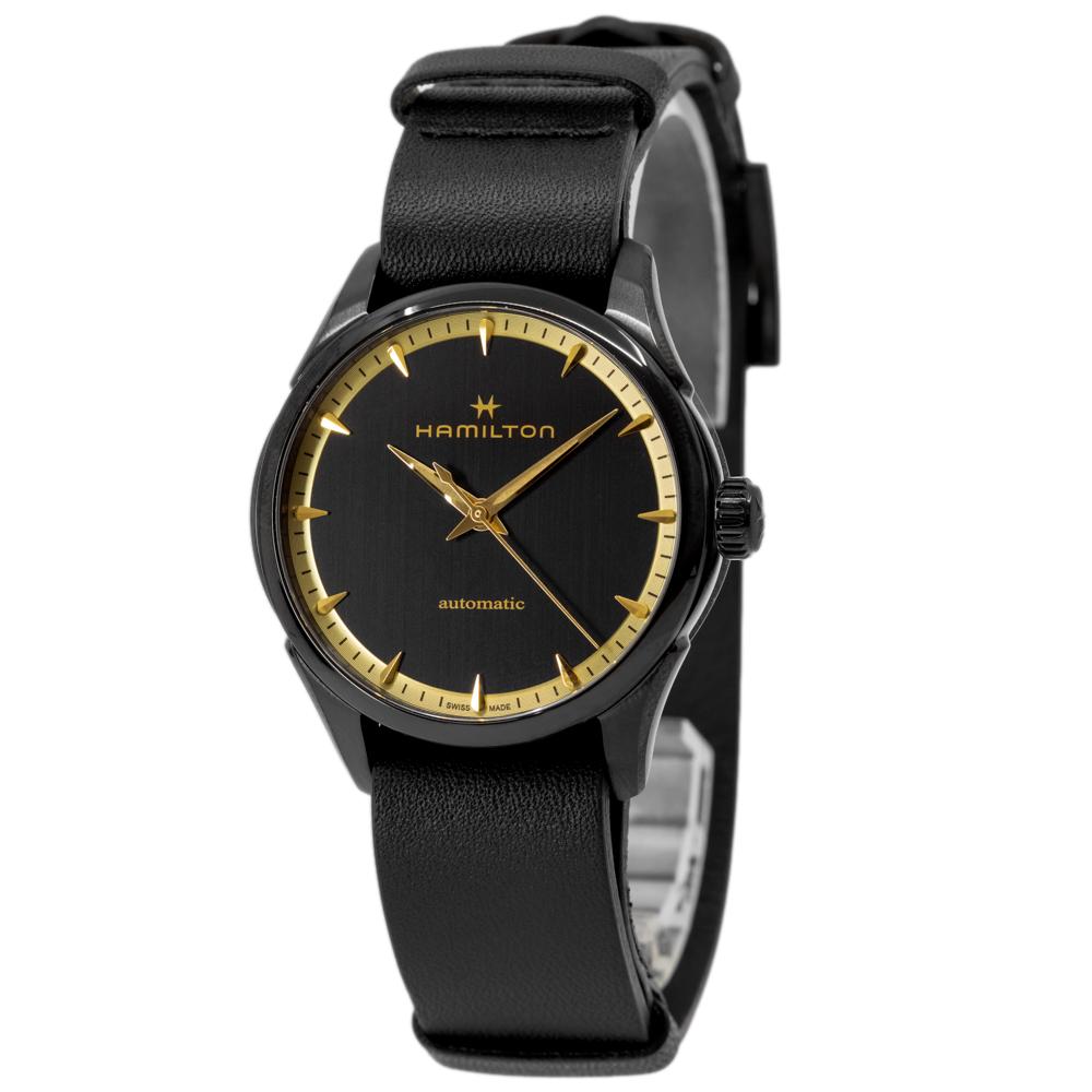 Hamilton Men's H32255730 Jazzmaster Auto Gold