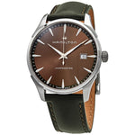 Hamilton Men's H32451801 Jazzmaster Brown Dial Watch