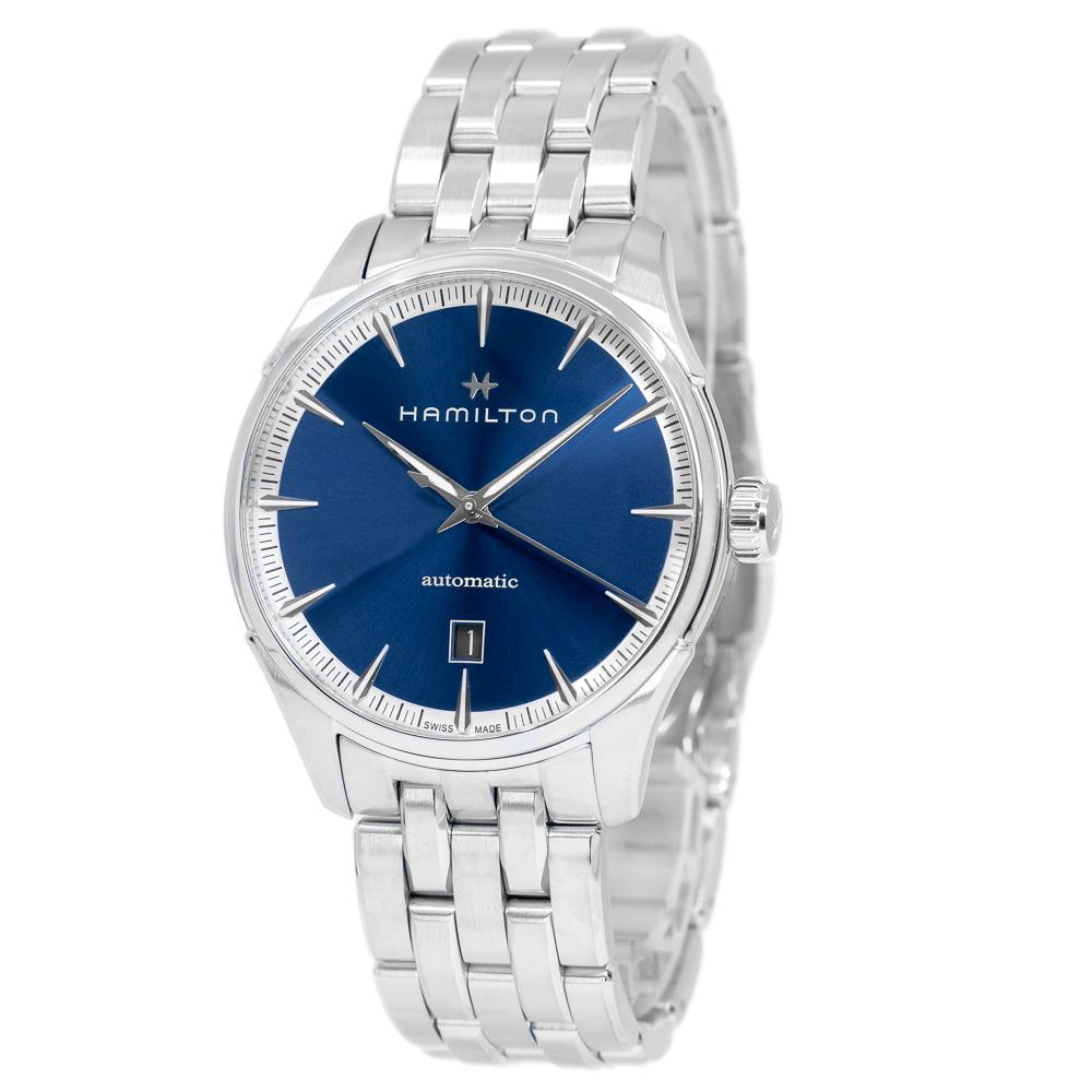 Hamilton Men's H32475140 Jazzmaster Blue Dial Watch