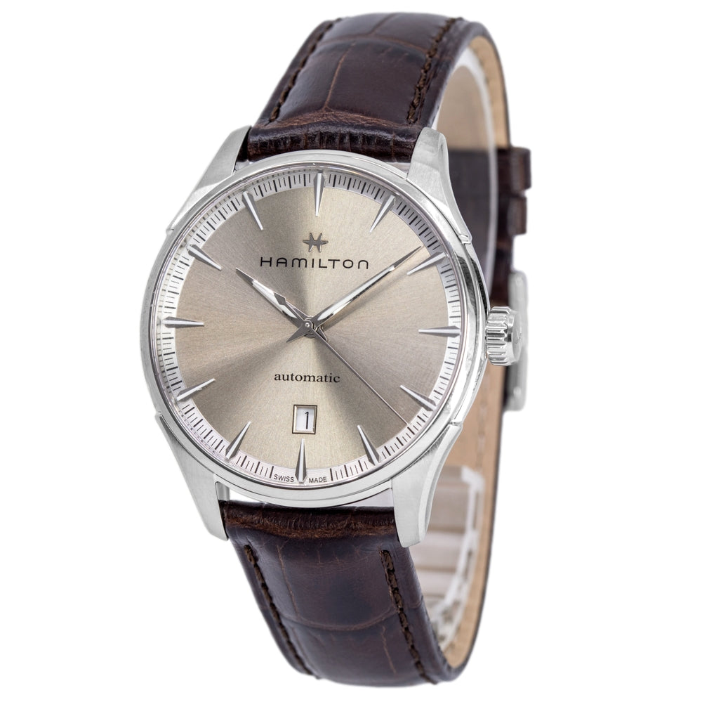Hamilton Men's H32475520 Jazzmaster Beige Dial Auto Watch