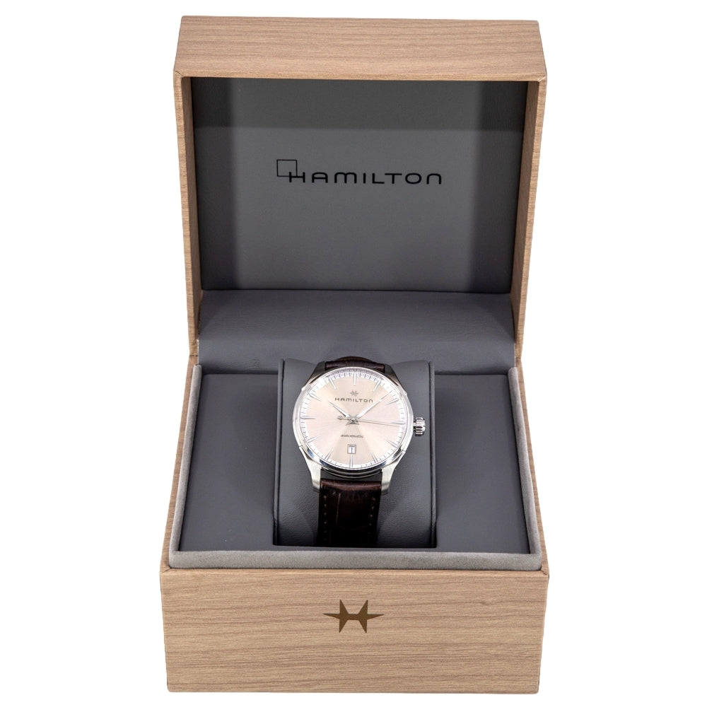Hamilton Men's H32475520 Jazzmaster Beige Dial Auto Watch