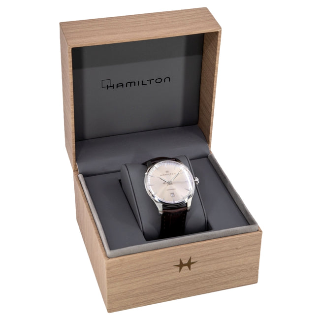 Hamilton Men's H32475520 Jazzmaster Beige Dial Auto Watch