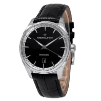 Hamilton Men's H32475730 Jazzmaster Auto Black Dial Watch