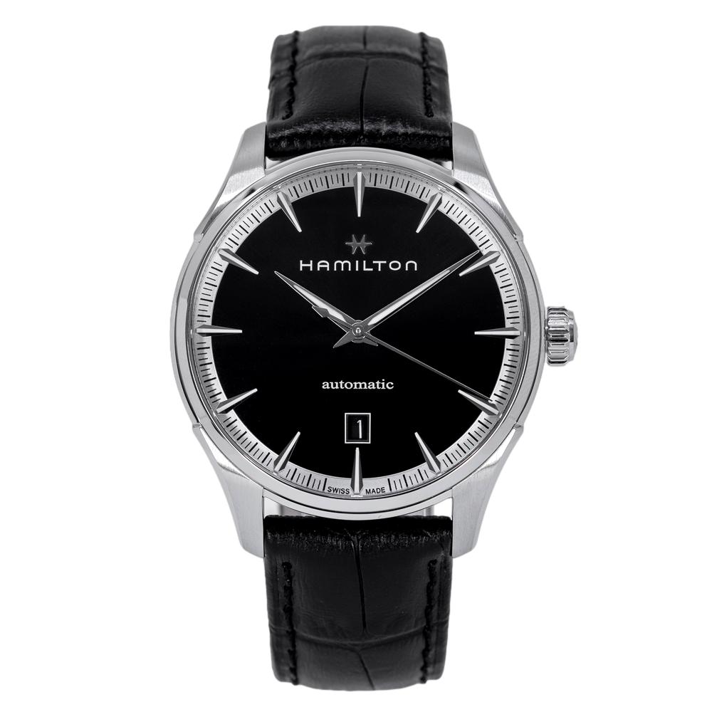 Hamilton Men's H32475730 Jazzmaster Auto Black Dial Watch