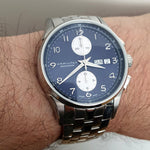 Hamilton Men's H32576141 Jazzmaster Maestro Blue Dial Watch