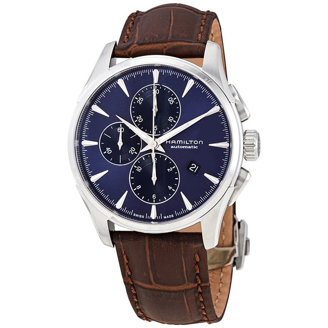 Hamilton H32586541 Jazzmaster Chronograph Blue Dial Watch