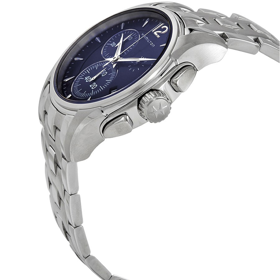 Hamilton Men's H32612141 Jazzmaster Chrono Blue Dial Watch