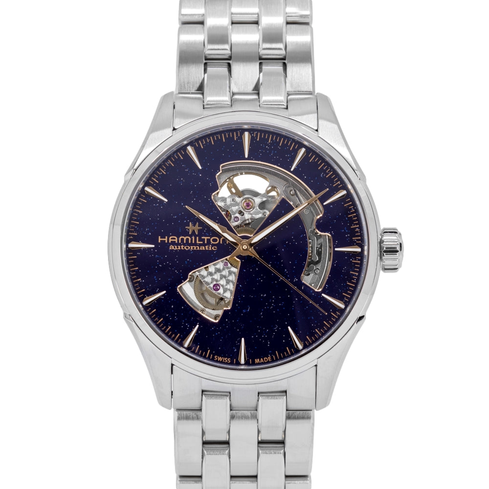 Hamilton Men's H32705140 Jazzmaster Open Heart 42mm Auto